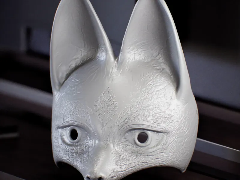 Silent Hill F Mask Hinako Wolf