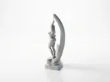 Chained Lady Fantasy Figurine 3D Printable-2
