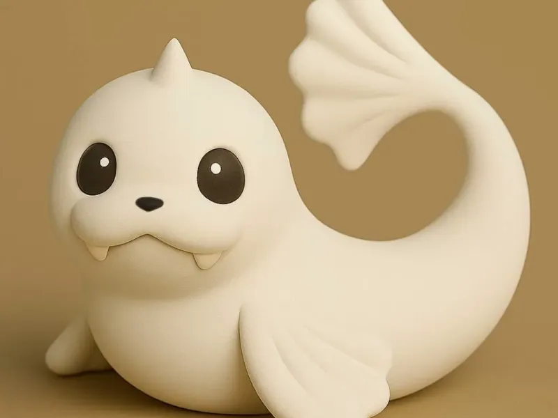 Dewbong Pokémon Chibi