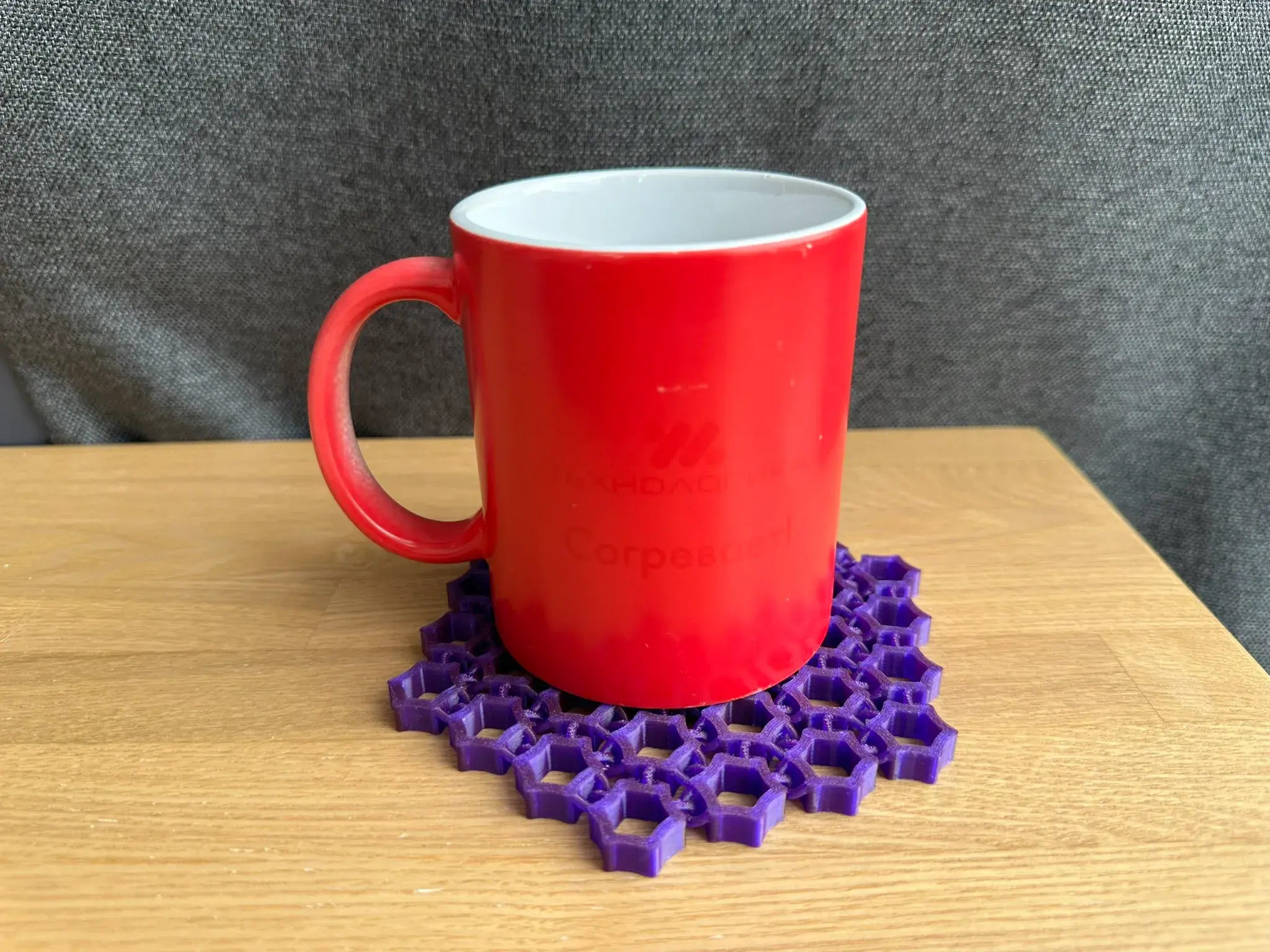 Flexi openwork drink coaster