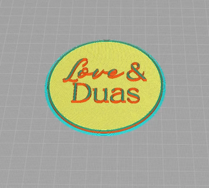 Love and Duvas cookie cutter 