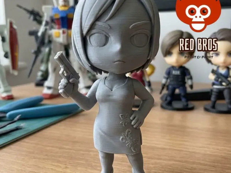 Die "Lady in Red" ist bereit für die Mission! – Ada Wong