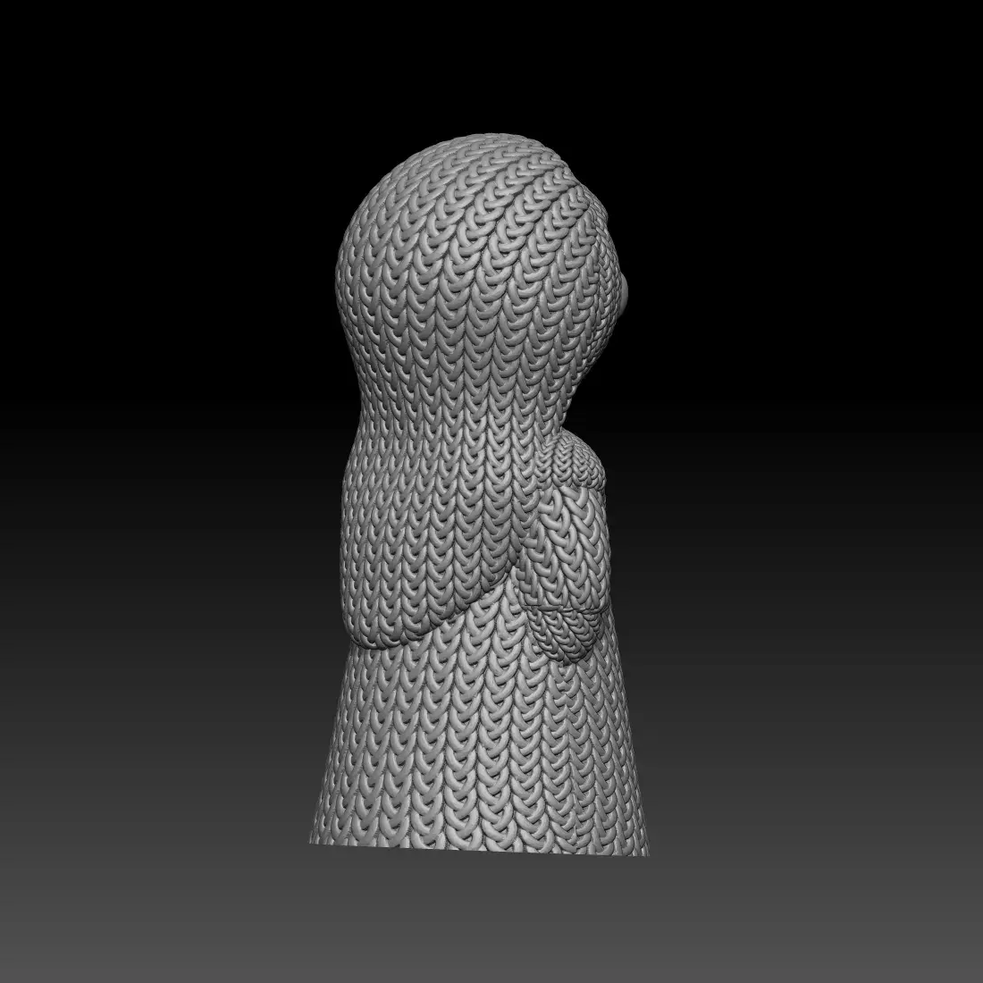Knitted Nun