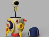 Capsule Astronaut - Kids Toothbrush Holder-2