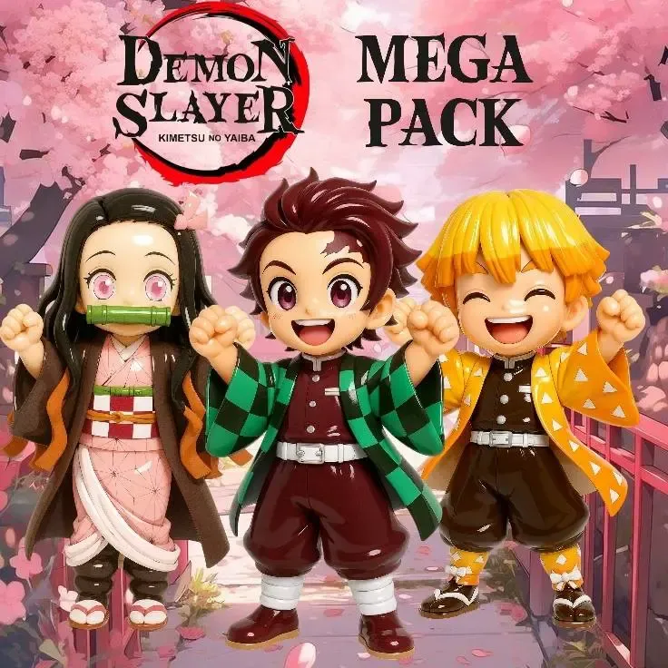 demon slayer chibi mega pack