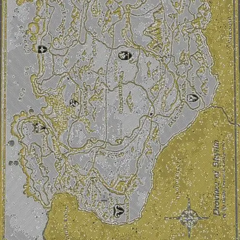 Skyrim Map Hueforge
