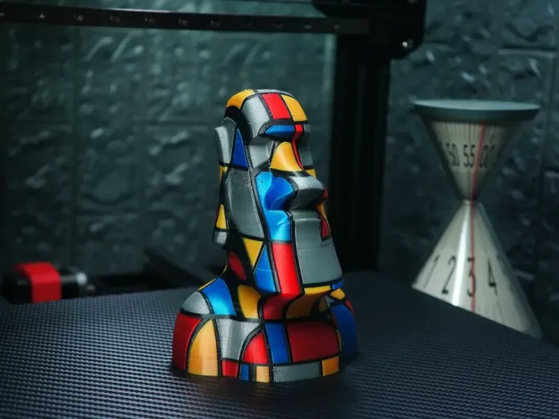 Moai Multicolore