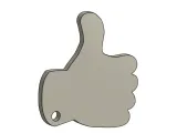 Thumbs Up Keychain-0