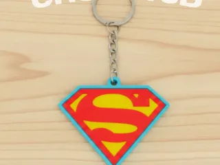 Superman keychain