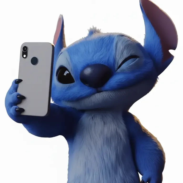 Stitch Selfie İphone 