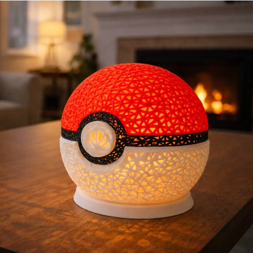 Pokéball Hollow Lamp