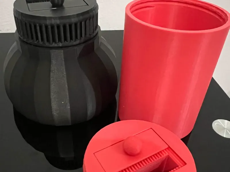 SmartDrop slide cap, iqos ashtray, slide lid