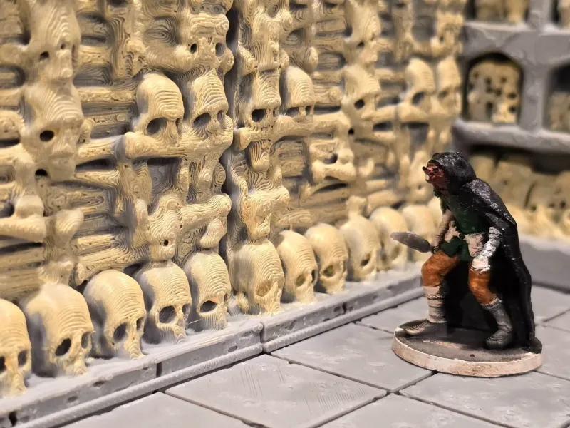 RPG Skull Wall