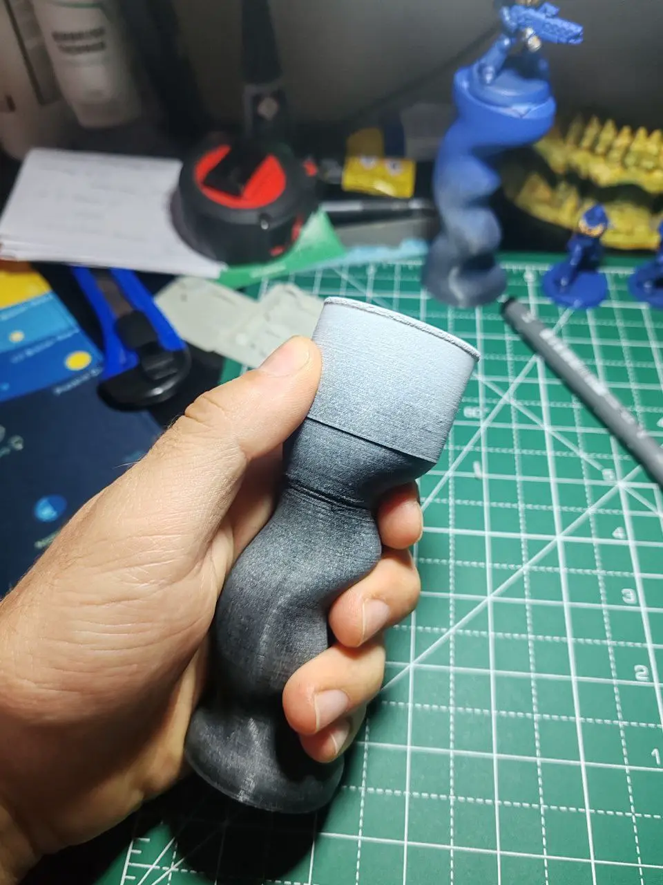 Miniature painting handle 3D models download Creality Cloud