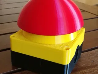 a big buzzer button
