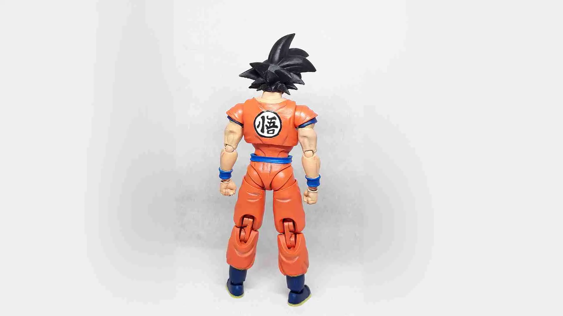 Goku the 3D printed articulated action figure