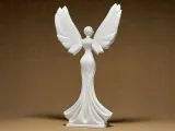 Modern Angel Statuette-3