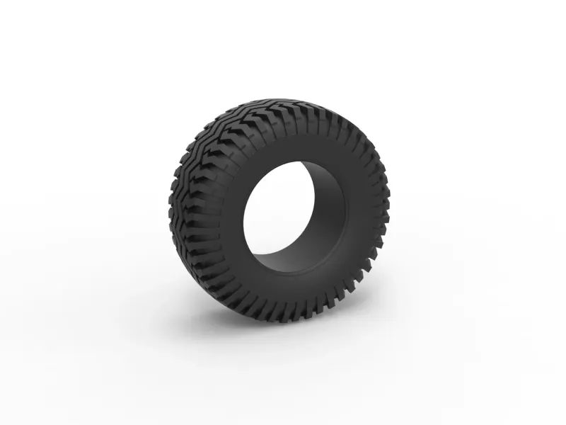 Offroad tire 128 Scale 1:25
