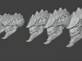Alien warrior heads-4