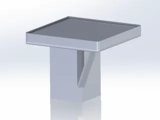 Dorm Post Side Table