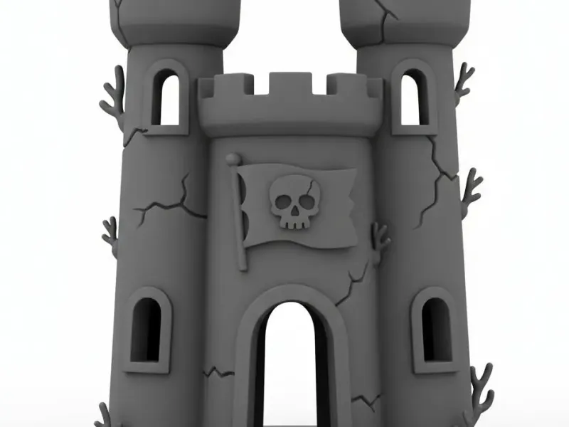 Haunted Skull Castle – Aquarium Ruins