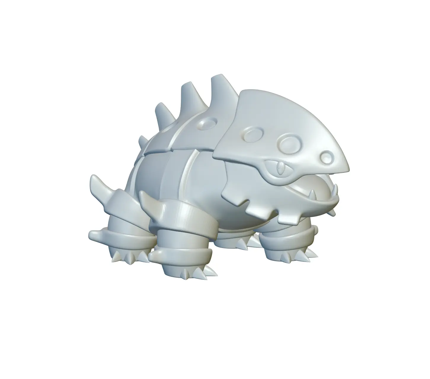 Pokemon Lairon #305 - Ready for 3D Printing!