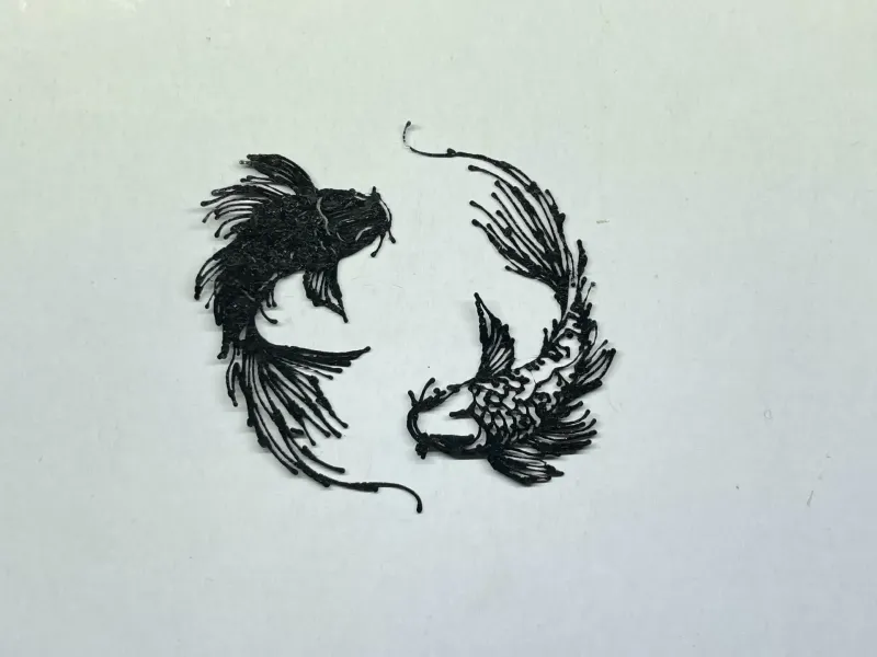 Muurkunst Koi
