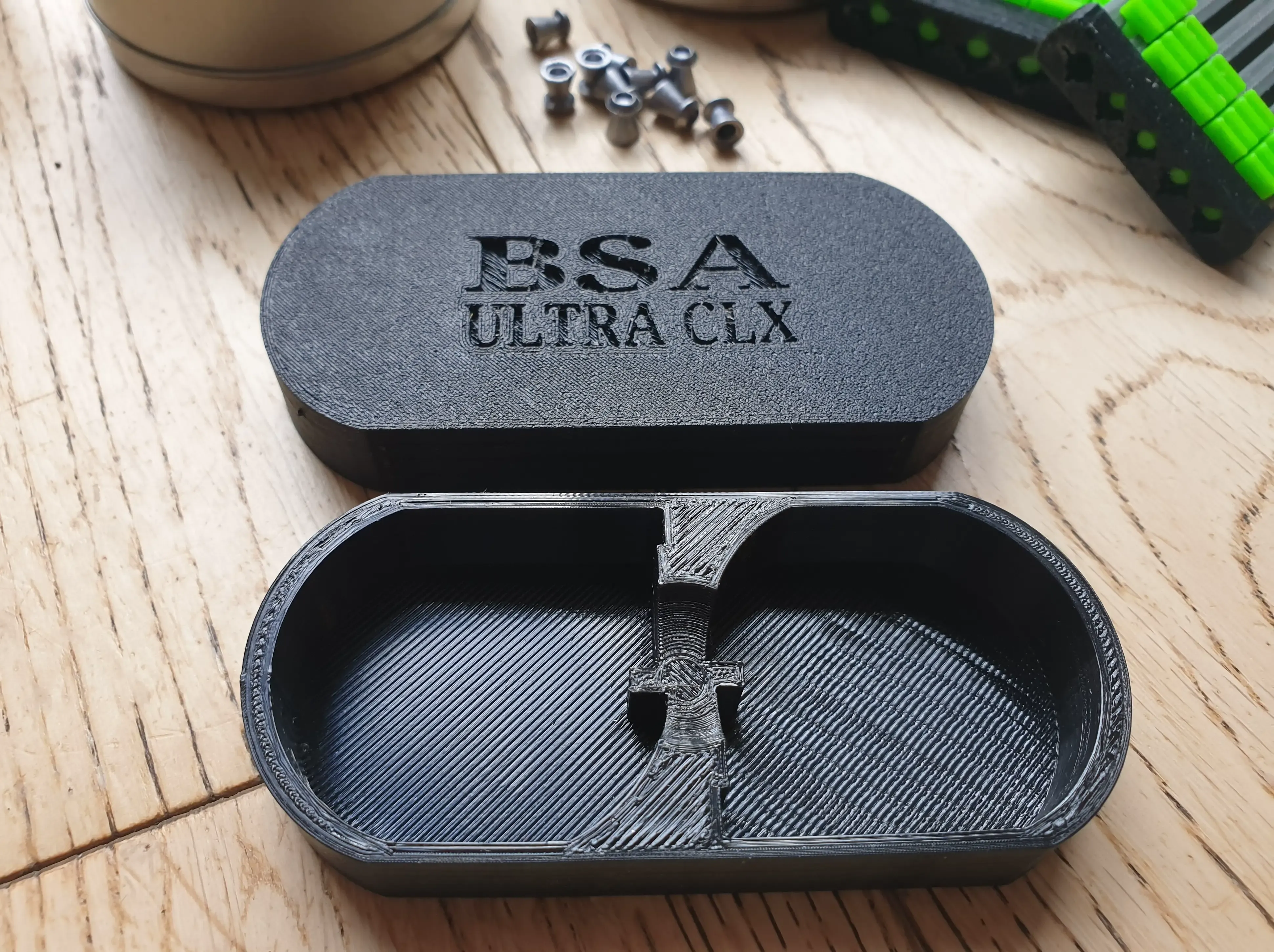 BSA CLX Ultra & 160 Soft Twin 12 shot Magazine Case .177 .22