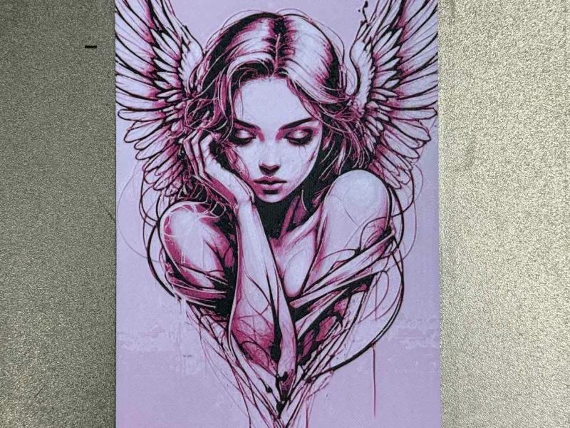 Hot Pink Angel Hueforge