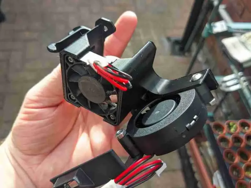 Cabezal de impresión Ender 3v2 [ CR-Touch + 5015 ]
