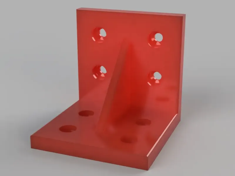 Corner Bracket Mount 50×50 mm – Multiple Versions