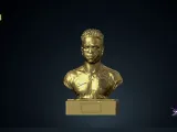 Vinicius Jr Bust Brazilian STL Football Legend 3D Print-1