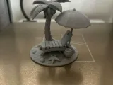Tropical Beach Miniature Model-1