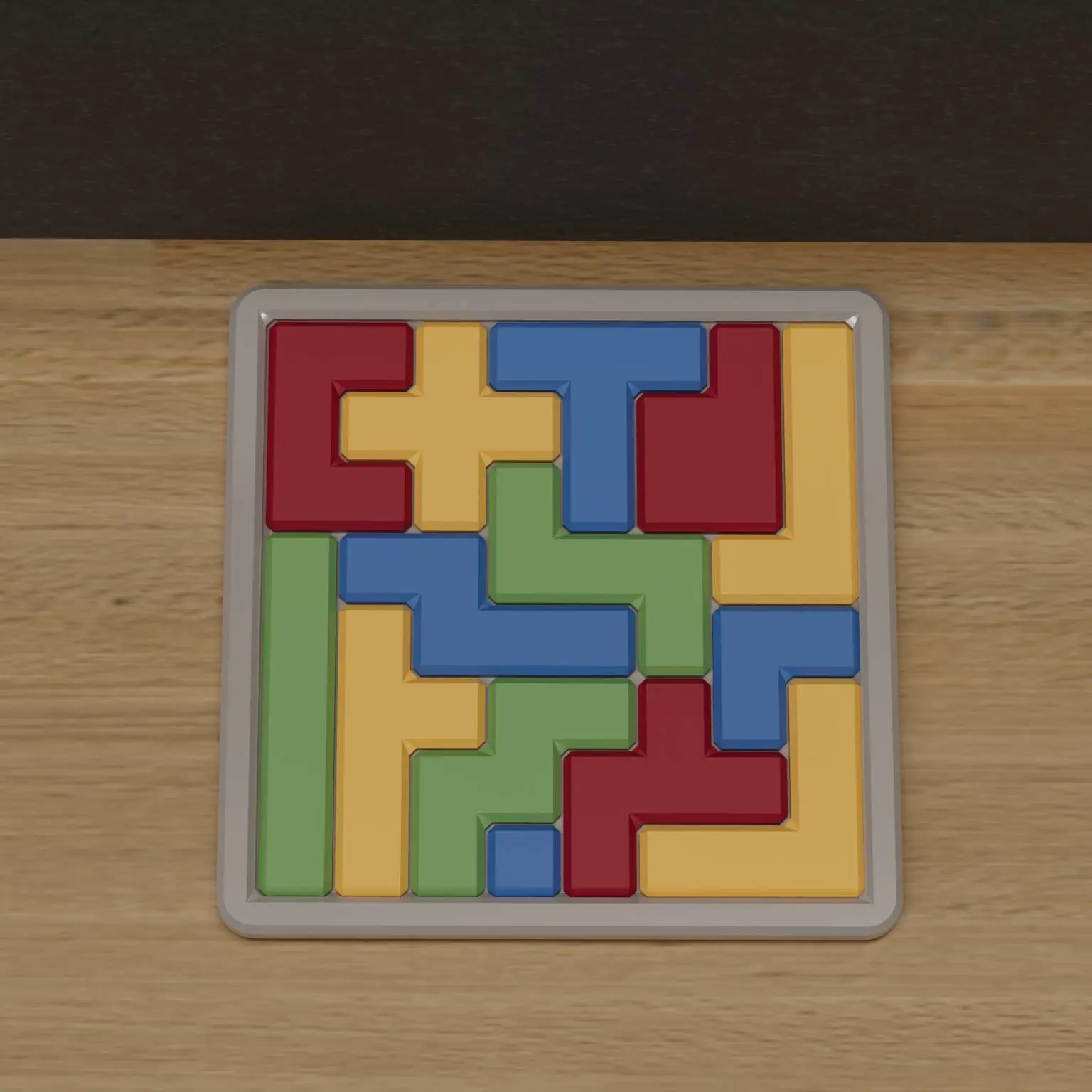 Tetris puzzle - brain teaser