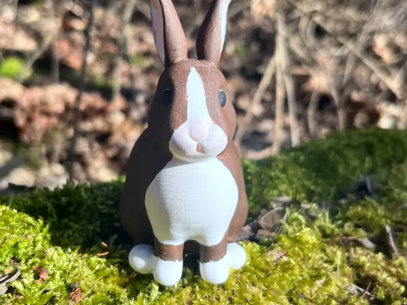 Adorable lapin de Pâques