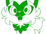 Sprigatito stencil-0