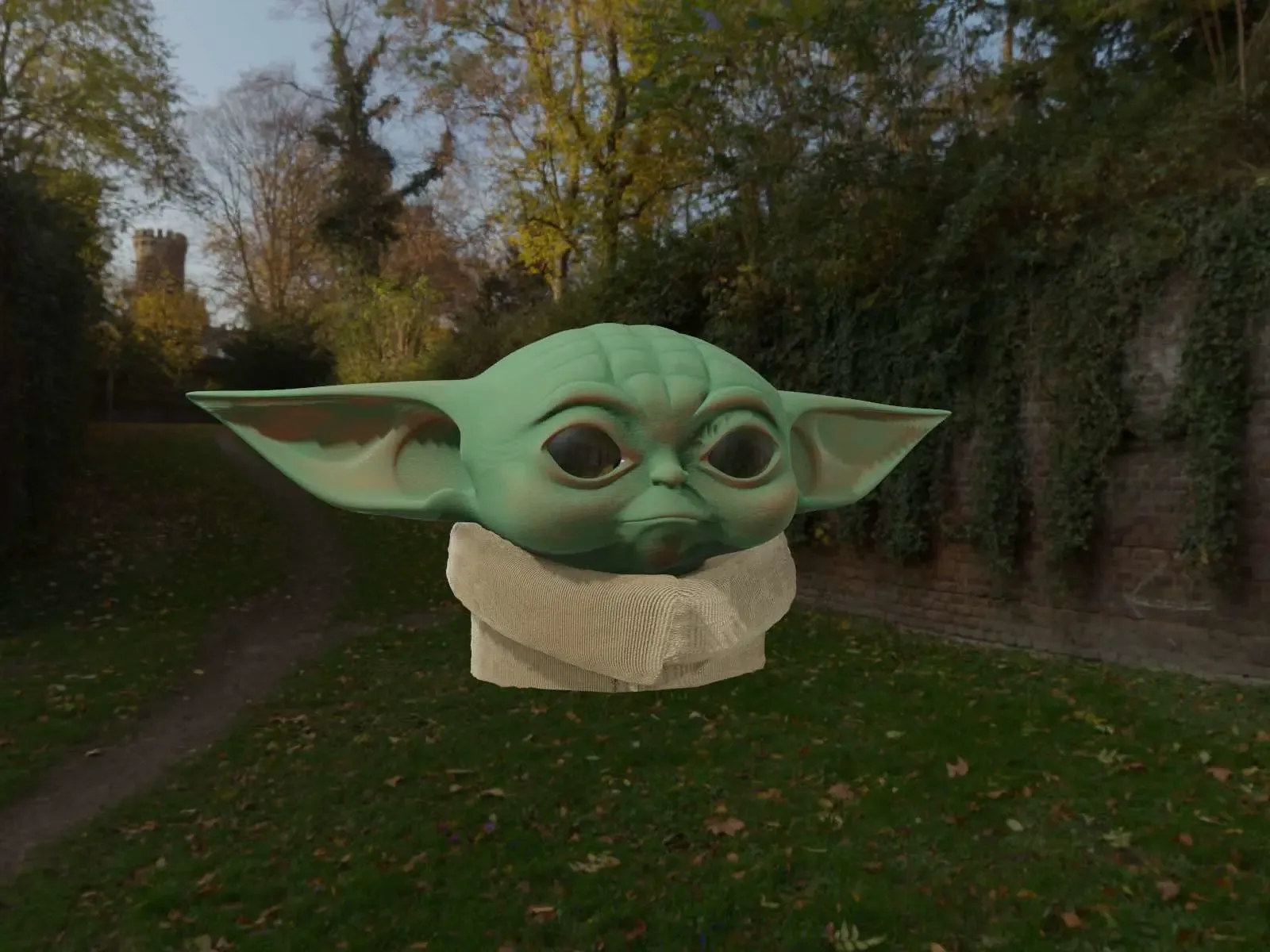 Star Wars Baby Yoda aka Grogu for 3d Print
