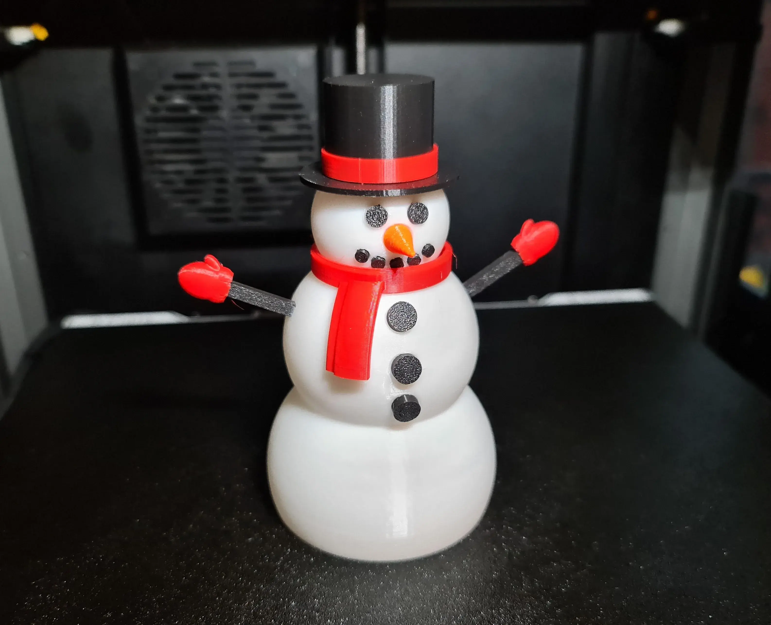 Mr Frosty Snowman Christmas Decoration LED Lamp or Tealight