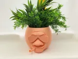planter head man, rasta smoking joint vase-7