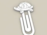 Paperclip turtle balloon - bookmark-2