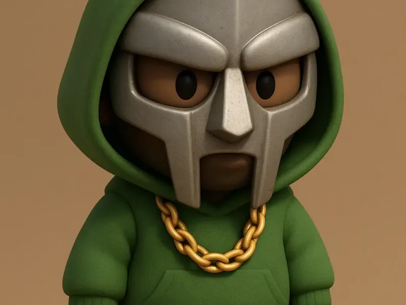 MF DOOM Chibi-figuur