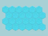 Hexagonal Wall Panel A21 - Interior Home Decor-4