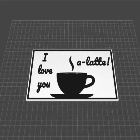 I love you a-latte