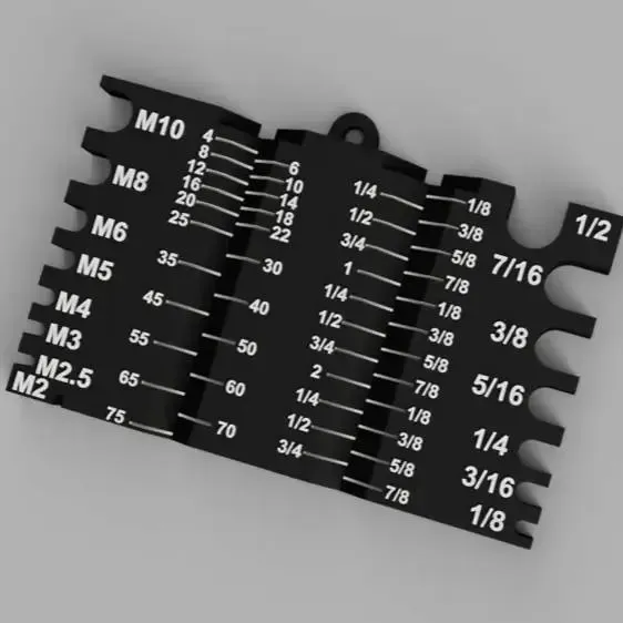 Screw measuring tool