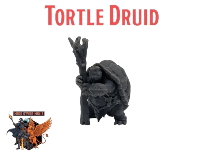 مجسم درويد تورتل للعبة DnD TTRPG