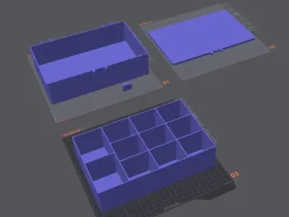 STORAGE BOX - PARTITION TRAY 2