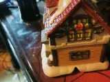 Christmas Village Smithy House with Openings for Lights-3