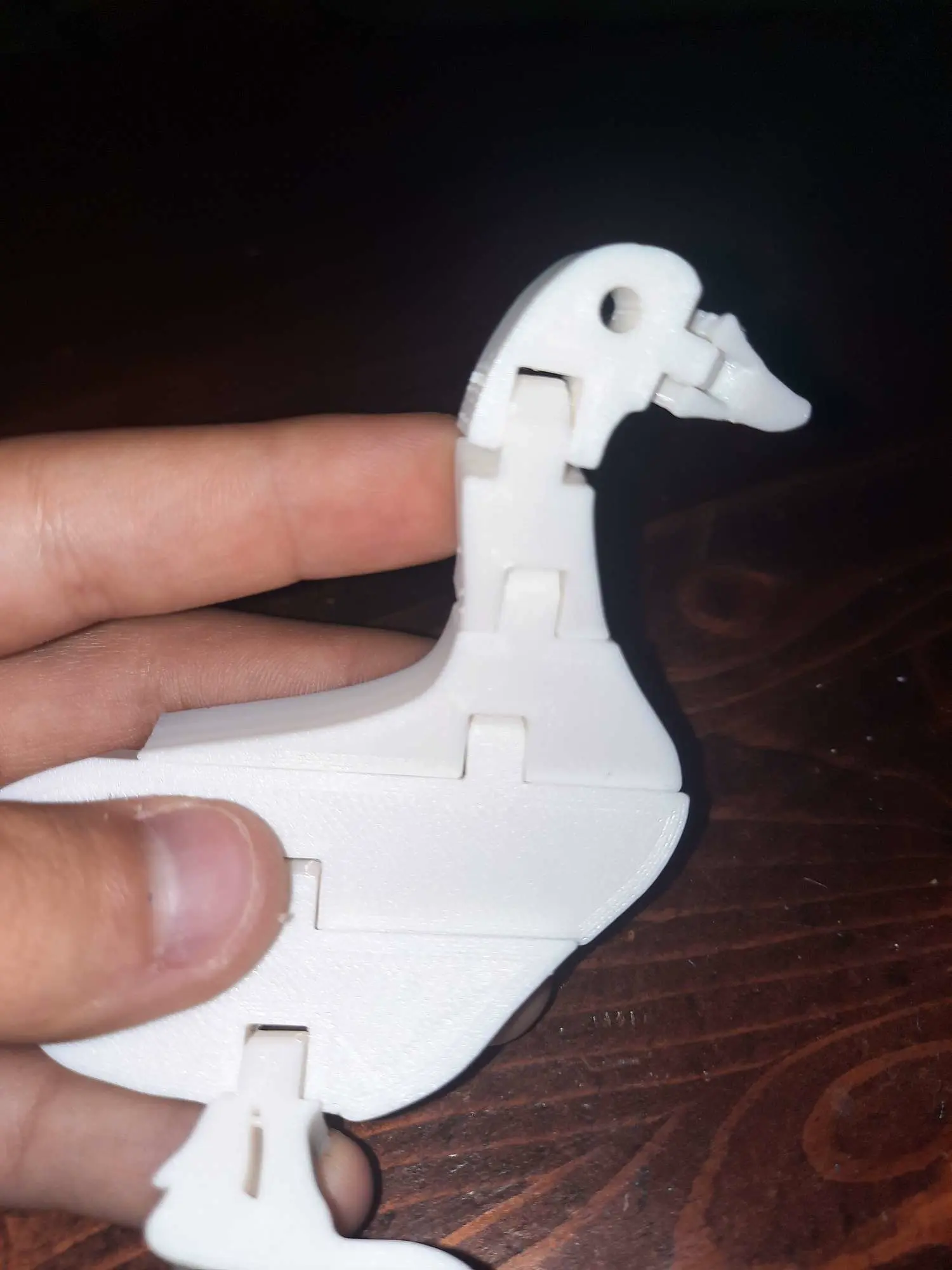 Flexi articulated goose