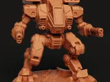 Heavy Battle Mech Walker | Sci-Fi Wargaming Miniature-1