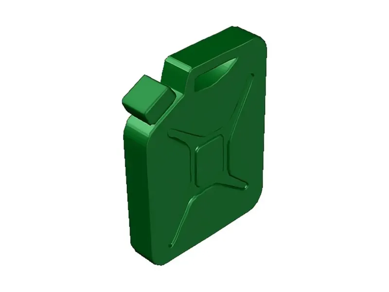 Llavero de Contenedor de Combustible 3D